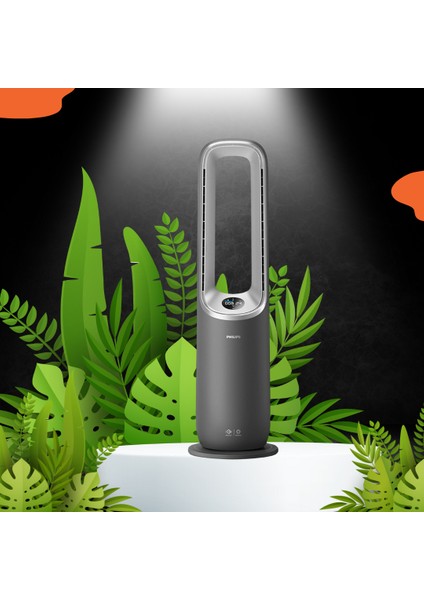 Ultra Lüks 3'ü 1 Arada Hava Temizleyici, Fan ve Isıtıcı Nanoprotect Hepa Filtreleme Güçlü Soğutma Ultra Sessiz Uyku Modu Çift Akış Teknolojisi Vitashield Teknolojisi