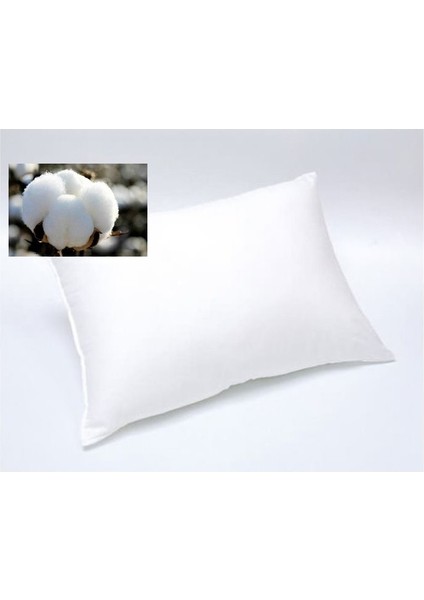 Pamuk Yastık İç Dolgu 1250GR %100 Doğal Pamuk Dolgulu 50 x 70 cm