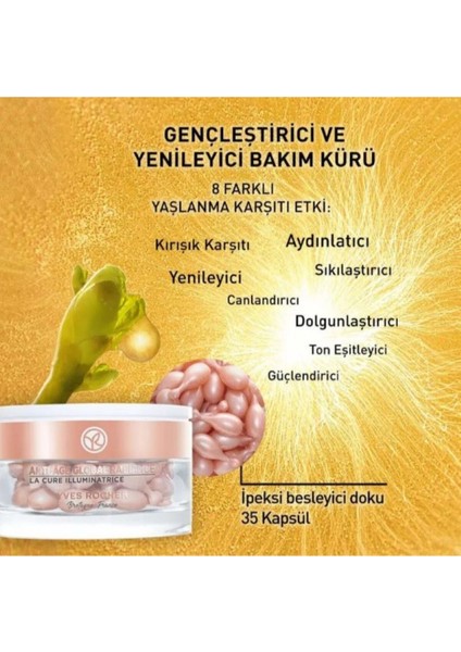 Leke Karşıtı Kür - Yenileyici Yaşlanma Karşıtı Bitkisel Kök Hücre Bakımı / 35 Ampul 10.5 ml fiyatları