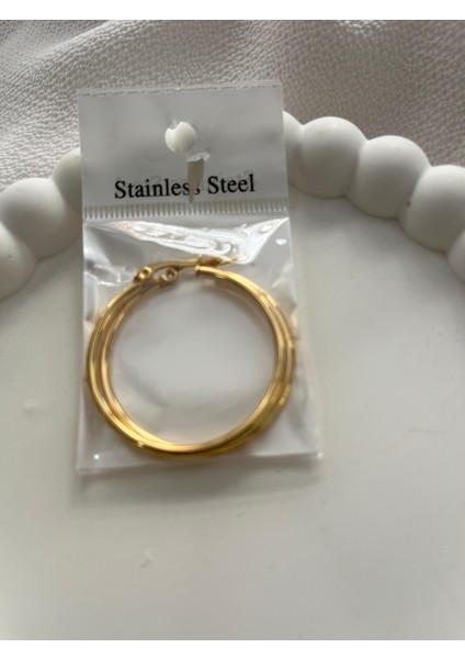 Çelik Halka Küpe Gold fiyatları