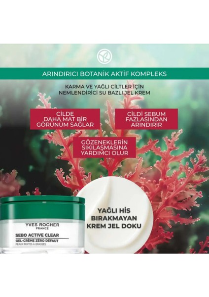 Akne ve Parlama Karşıtı Nemlendirici Krem – Sebo Active Botanik Formül, Karma ve Yağlı Ciltler fiyatları