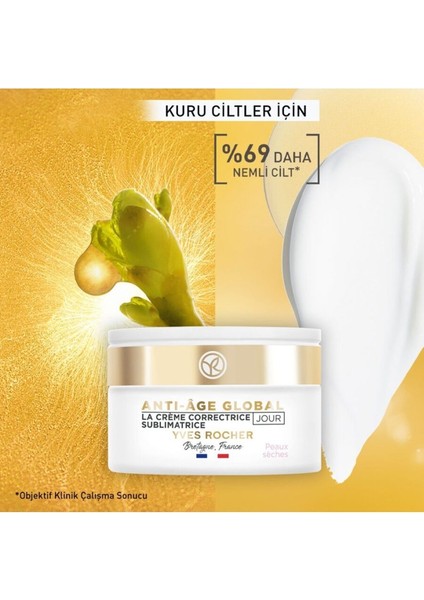 Kuru Cilt Gündüz Kremi - Yenileyici Yaşlanma Karşıtı Bitkisel Kök Hücre Bakımı / Anti-Age Global fiyatları