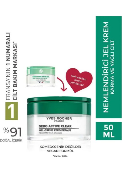 Sebo Dengeleyici Nemlendirici – Akne Eğilimli Ciltlere Özel