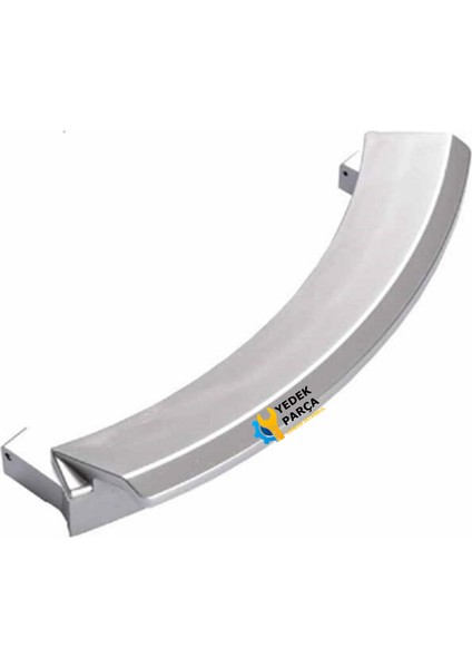 Siemens Uyumlu Logixx Çamaşır Makinesi Logix Kapak Mandal Tutamağı Gri