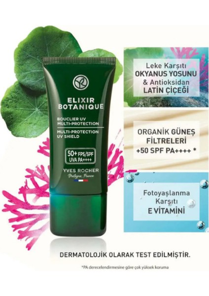 Bitkisel Antioksidan Etkili 50+ Spf Yüz Kremi – Yoğun Koruma