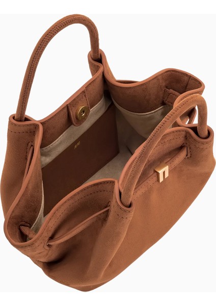 Jw Peı Hana Mini Suni Süet Tote Kahverengi Çanta fırsatları