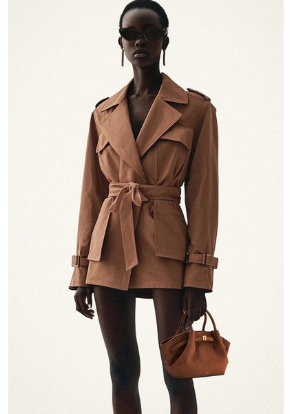 Jw Peı Hana Mini Suni Süet Tote Kahverengi Çanta indirimleri