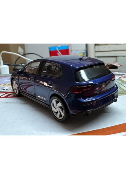 Oyuncak Metal Model Araba 1/36 Çek Bırak Vw Golf 8 Gtı Lacivert modelleri