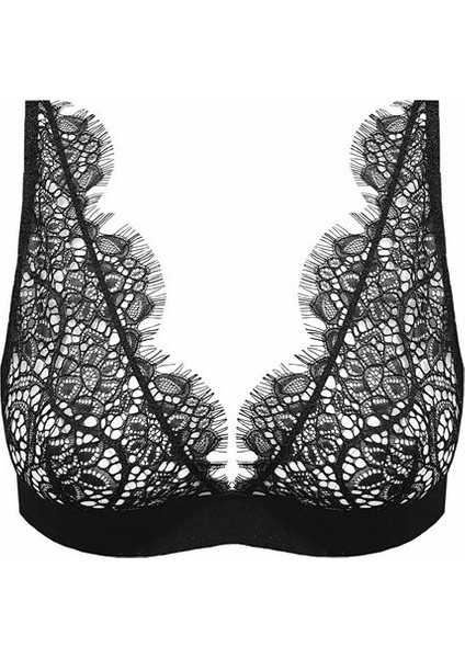 Siyah Saçaklı Dantel Bralet fırsatları