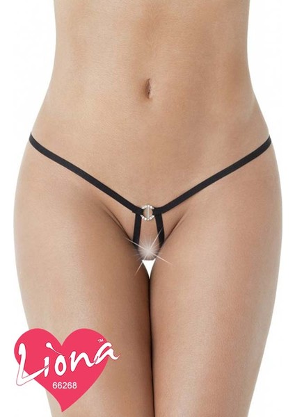 Taşlı Büyük Beden G-String