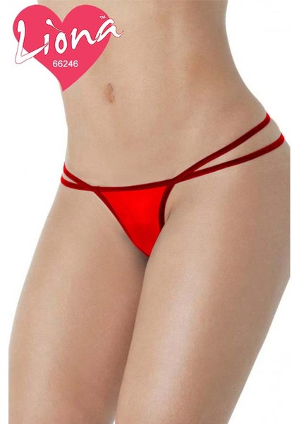 Arkası Halkalı Büyük Beden G-String