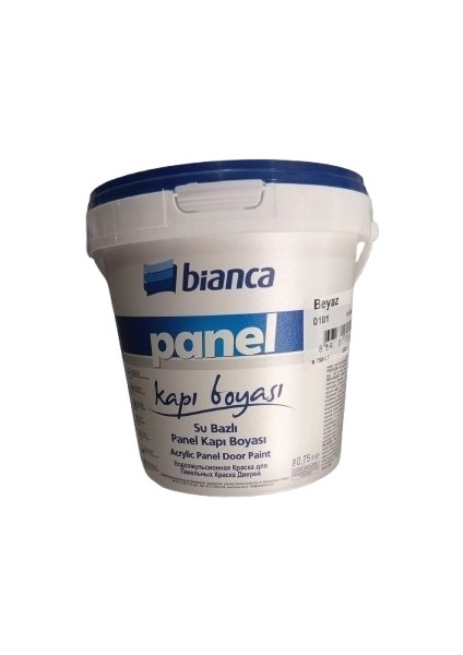 Bi̇anca Su Bazlı Ameri̇kan Panel Kapı Boyası 0,75 Lt