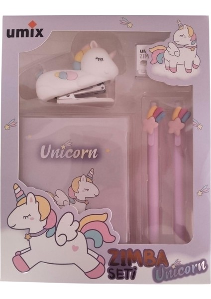 Unicorn Kırtasiye Zımba Seti