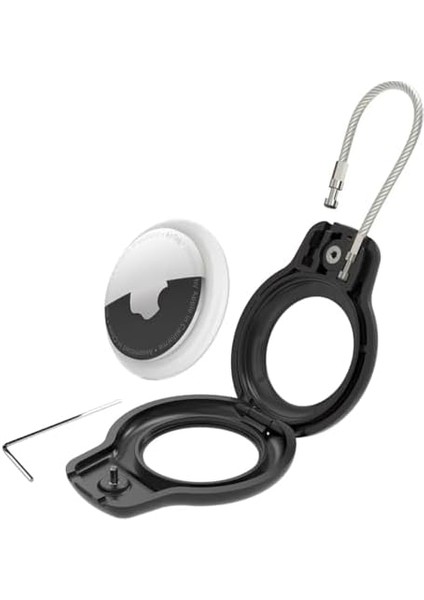Tagsafe Rope Steel Taşınabilir Anahtarlık Kaybolmaya Karşı Güvenli Metal Halat ile Asılabilir Airtag Kılıf fiyatları