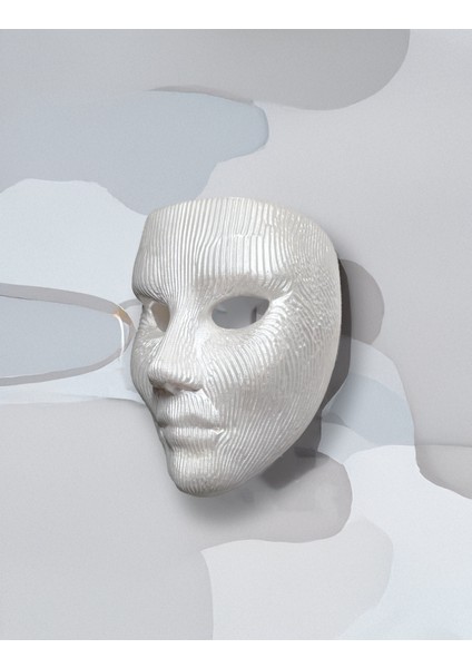 Minimal Modern Çizgiler Maskesi modelleri