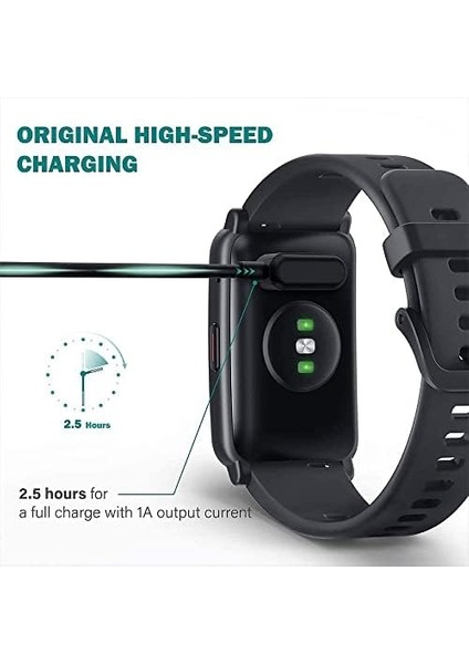 Watch Fit 2 ile Uyumlu Akıllı Saat Için Manyetik USB Şarj Kablosu Watch Fit 2 ile Uyumlu Kablo Beyaz fiyatları