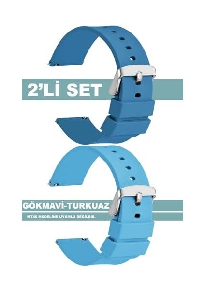 Movetime MT42 MT42X MT43 MT46 Family Saat Uyumlu Silikon Saat Kordonu Kayışı Mn-1 modelleri