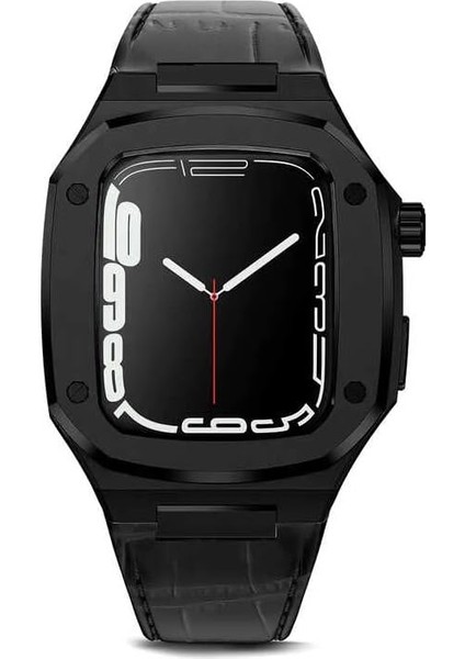 Ile Uyumlu Watch 7 45MM Krd-67 Kordon Siyah