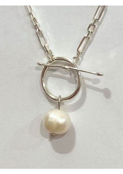 Inci Gümüş Kadın Kolyesi