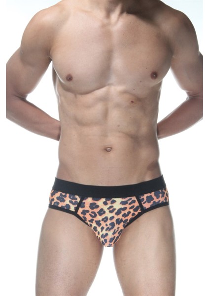 Leopar Jockstrap Erkek Iç Giyim