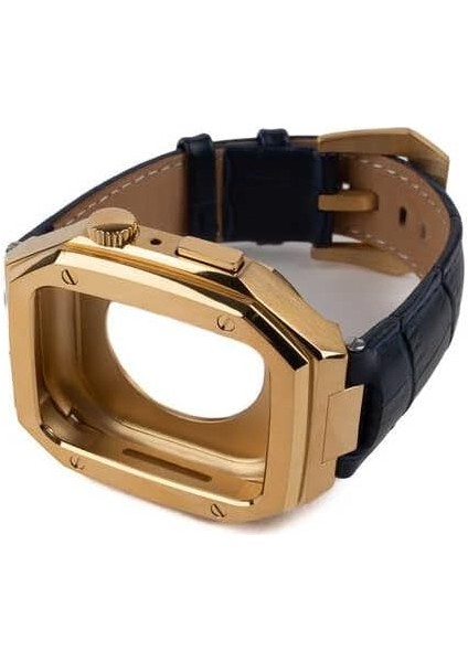 Ile Uyumlu Watch 7 45MM Krd-67 Kordon Siyah-Gold fiyatları