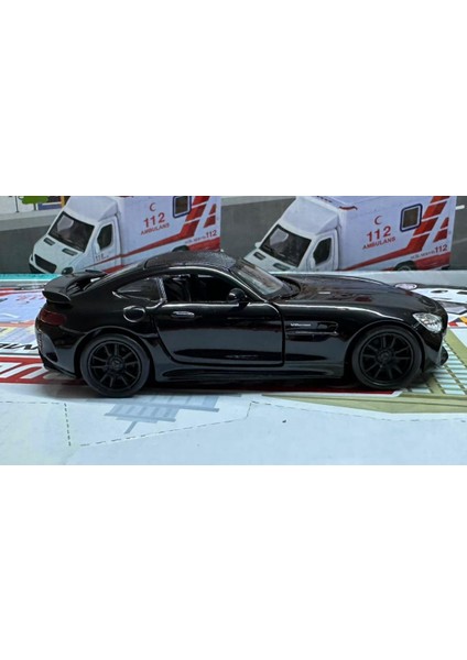 Oyuncak Metal Model Araba 1/36 Çek Bırak Mercedes Amg Gtr Siyah fiyatları