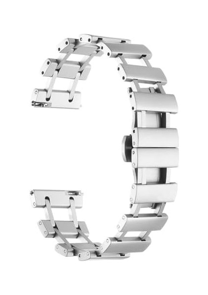 Ile Uyumlu Gt2 46MM Krd-96 22MM Metal Kordon Gümüş fiyatları