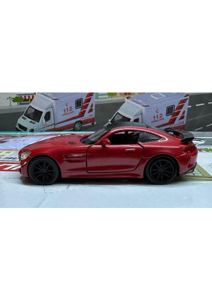 Oyuncak Metal Model Araba 1/36 Çek Bırak Mercedes Amg Gtr Kırmızı fiyatları
