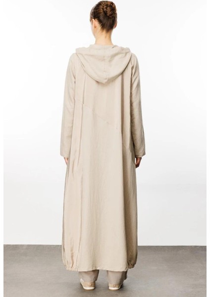 Perche Ince Ipekçe Dokulu Hafif Kap Ferace-Taş modelleri