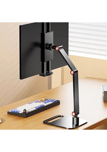 Ayarlanabilir Metal Telefon Tablet Standı Evrensel Uyum Taşınabilir Telefon Tablet Tutucu