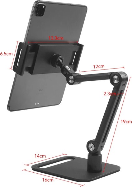 Ayarlanabilir Metal Telefon Tablet Standı Evrensel Uyum Taşınabilir Telefon Tablet Tutucu fırsatları