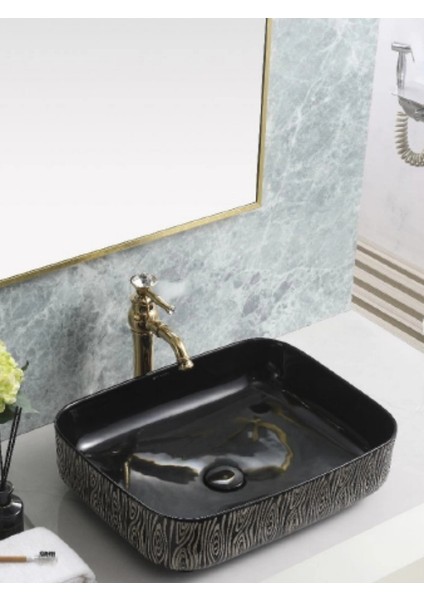 Tezgah Üstü Seramik Çanak Lavabo Banyo Lavabosu