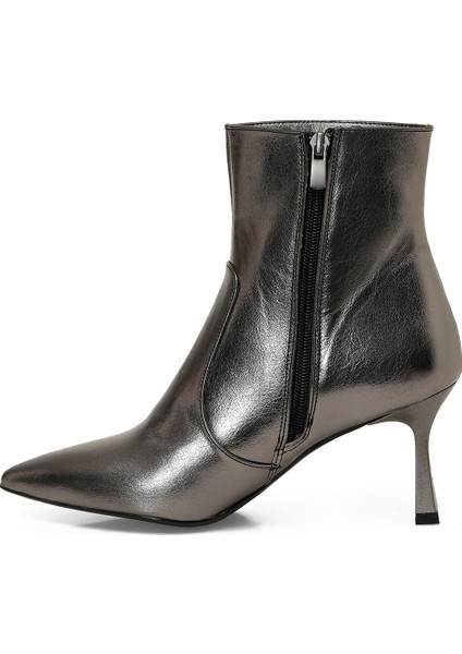 23K-151 4pr Bronz Kadın Topuklu Bot modelleri