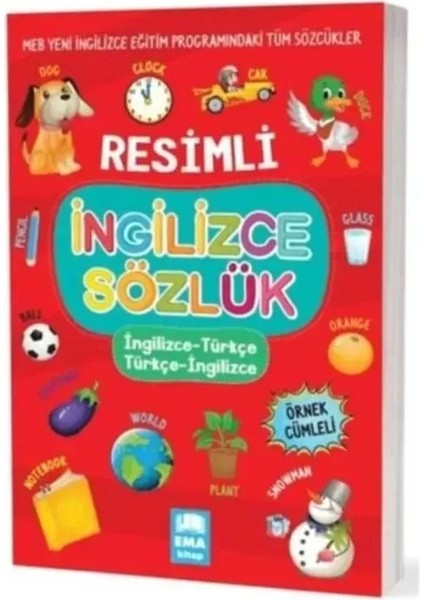 Resimli Ingilizce Sözlük – Eğlenceli Görsellerle Kolay Kelime Öğrenme Kitabı