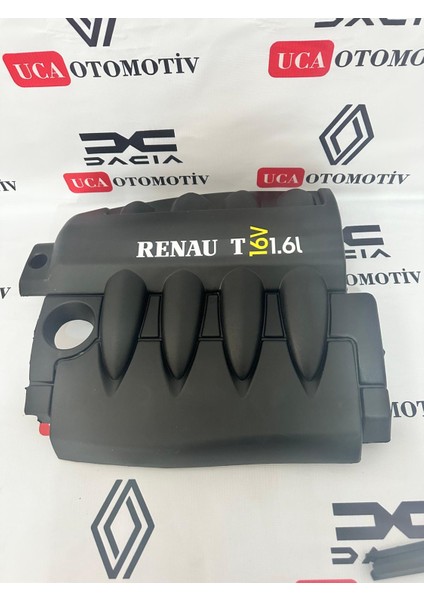 Motor Üst Koruma Kapağı - Renault Megane 2 1.6 Siyah