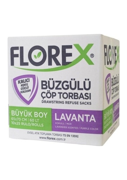 Büzgülü Büyük Çöp Poşeti x 25 Rulo modelleri