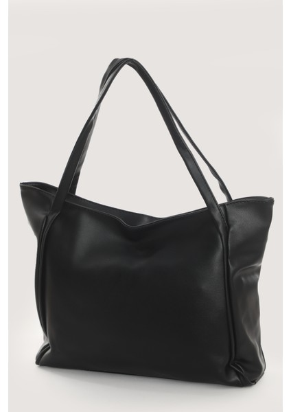 Fermuarlı Deri Tote Çantası modelleri