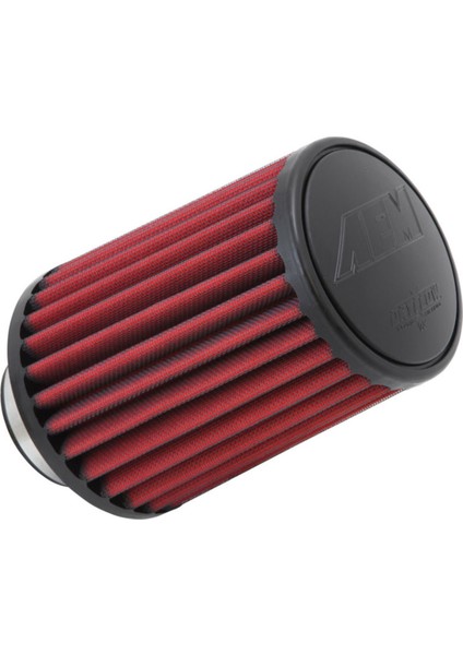 Aem Dryflow Evrensel Hava Filtresi 21-2157DK | Konik, 70MM Flanş, Yıkanabilir, Performans