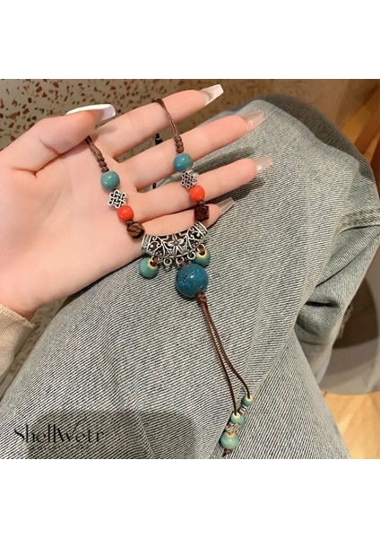 Holly Otantik Işlemeli Kadın Kolye Sevdiklerinize Kendinize En Özel Hediye modelleri