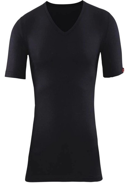 Bsm Unisex V Yaka Kısa Kol Termal Body 10303