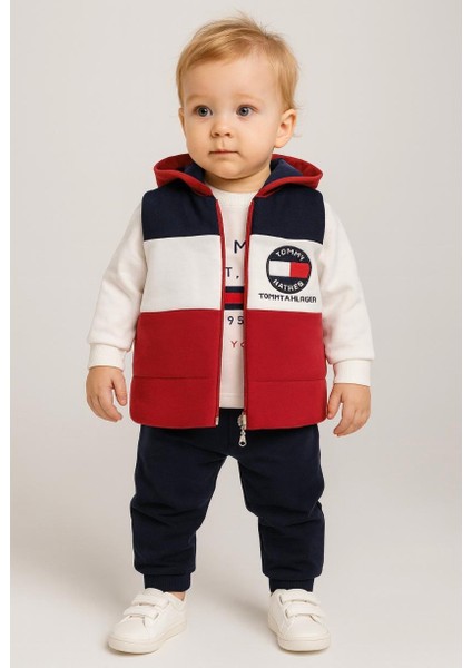 Erkek Bebek 3’lü Bebek Takımı– Kod: 07165L fırsatları