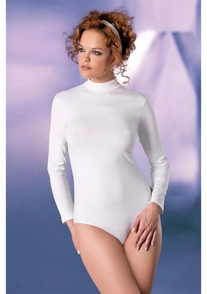 Şahinler Uzun Kollu Balıkçı Yaka Çıtçıtlı Body B856