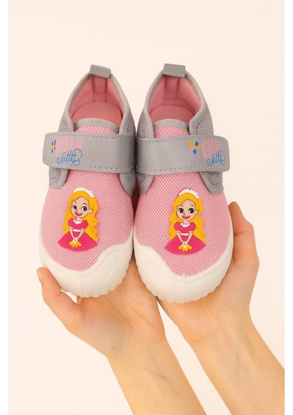 Prenses Bebek Baskılı Kız Çocuk Panduf fiyatları