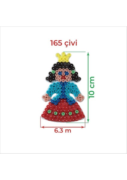 Midi Boncuk Tablası - Küçük Prenses modelleri