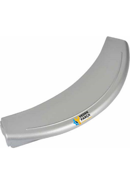 Bosch Uyumlu WAG20560TI Çamaşır Makinesi Yarım Ay Kapak Mandal Tutamağı Gri