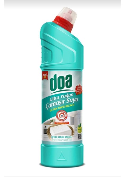 Doa Ultra Yoğun Çamaşır Suyu Beyaz Sabun Kokulu 750ML