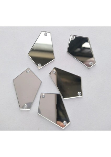 Beyaz 2cm Bağlantı Parçaları, 10 Adet, Yılbaşı Ağacı Süsleri