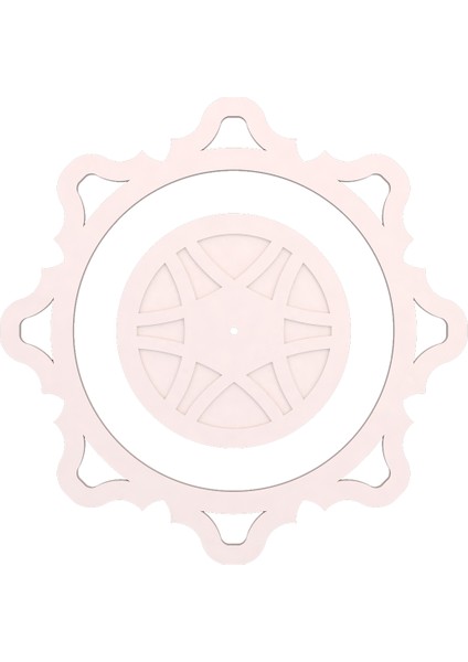 Lamba Tavan Gobegi 01-Motifli-Yuvarlak-3-Dis-Çitali