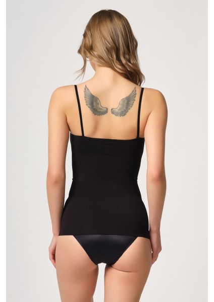 Siyah Mı Emay 5020 Ince Askılı Atlet Korse modelleri