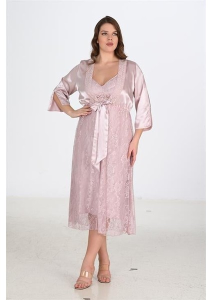 2'li Pudra Sabahlık Takımı Bigsize 6220